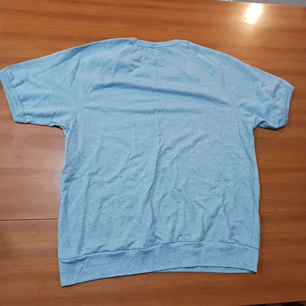 Alternative Earth Sweater Large Blue Short Sleeve - Picture 6 of 8